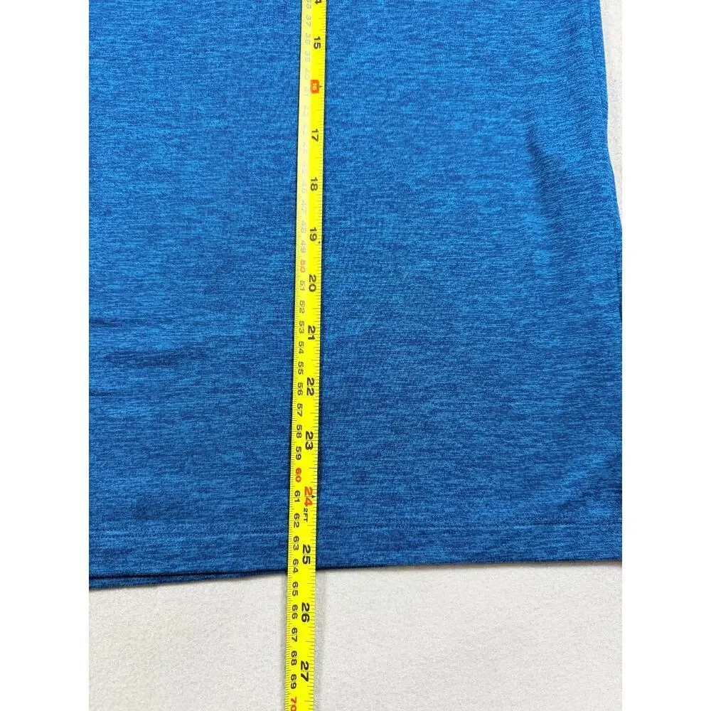 Nike Men's Dri-FIT Element Half-Zip Running Shirt in Blue Size Large